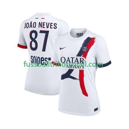 Fußballtrikots Paris Saint-Germain Joao Neves 87 2025-2026 Kurzarm Auswärts-trikot kaufen Fußballtrikots Paris Saint-Germain Joao Neves 87 2025-2026 Kurzarm Auswärts-trikot kaufen